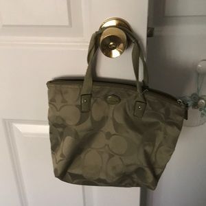 Coach nylon handbag
